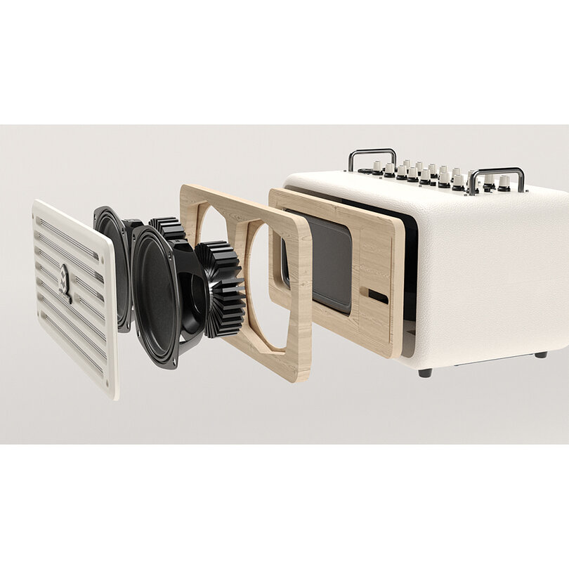 MUSICCUBE MA 60 III - White MC-MA60IIIWH - 15