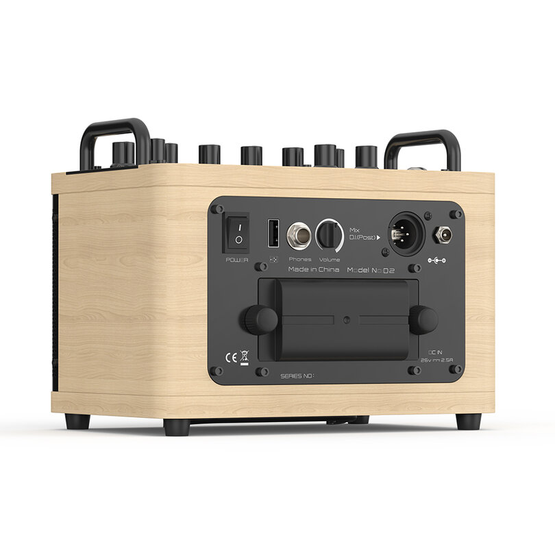 MUSICCUBE Tiny Box D2 - Oak MC-TINYBOXD2OA - 1