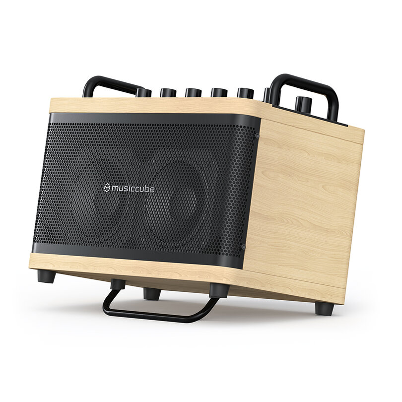 MUSICCUBE Tiny Box D2 - Oak MC-TINYBOXD2OA - 4