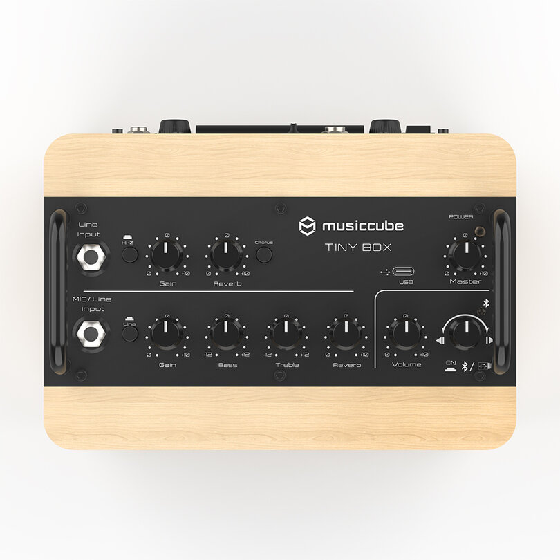 MUSICCUBE Tiny Box D2 - Oak MC-TINYBOXD2OA - 6