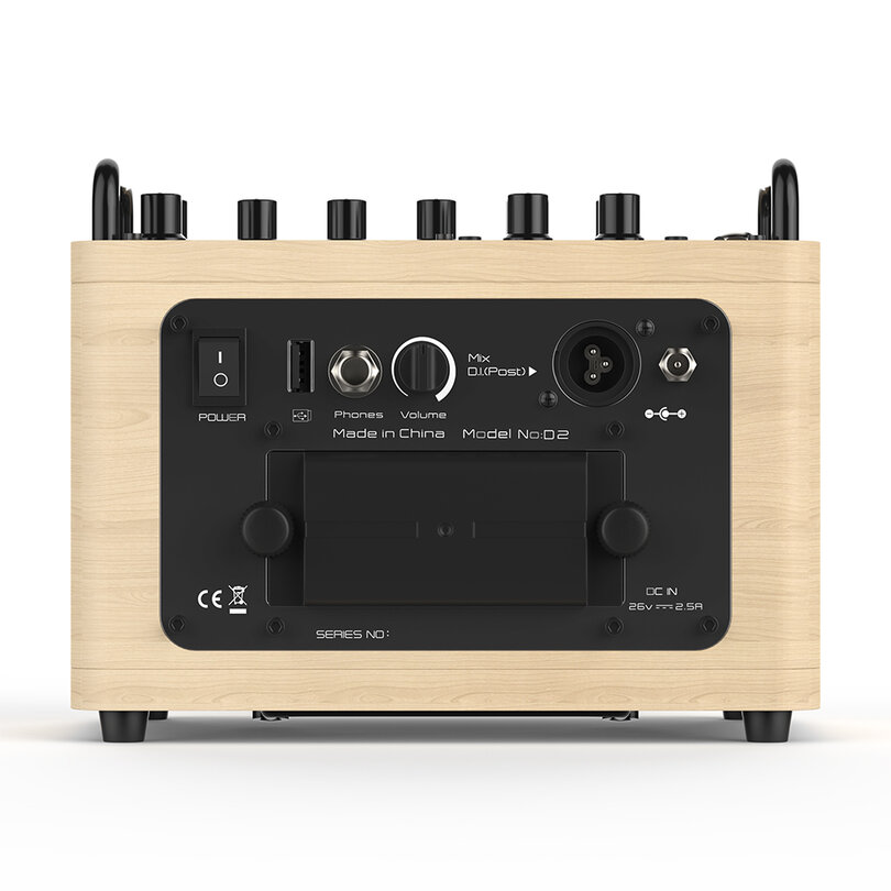MUSICCUBE Tiny Box D2 - Oak MC-TINYBOXD2OA - 7
