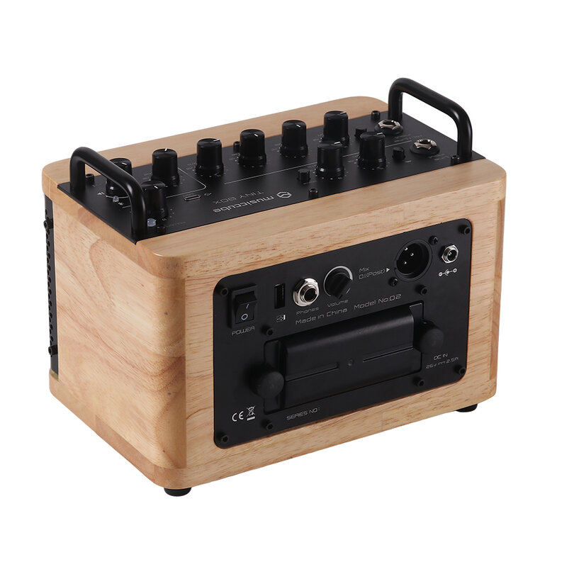 MUSICCUBE Tiny Box D2 - Oak MC-TINYBOXD2OA - 10