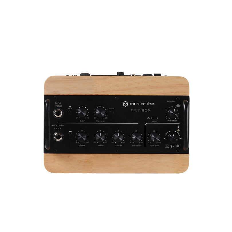 MUSICCUBE Tiny Box D2 - Oak MC-TINYBOXD2OA - 22