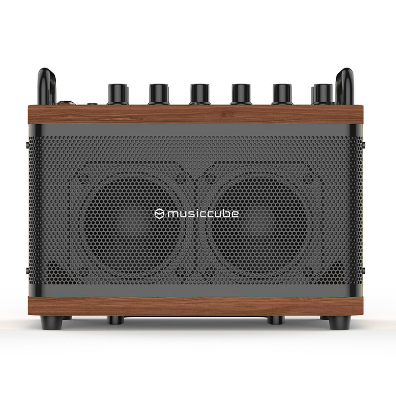 MUSICCUBE Tiny Box D2 - Oak brown MC-TINYBOXD2OB