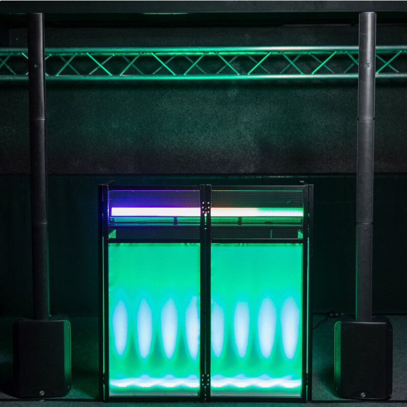 BoomTone DJ DJ Desk White   BOODJDESKWHITE - 10