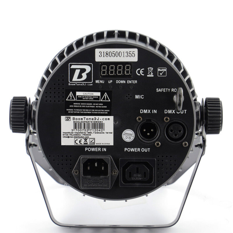 BoomTone DJ LEDPAR 7x10W 5in1   BOOLEDPAR7X10W5IN1 - 2