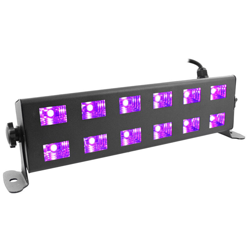 BoomTone DJ UV LED BAR 12X1W   BOOUVLEDBAR12X1W - 2