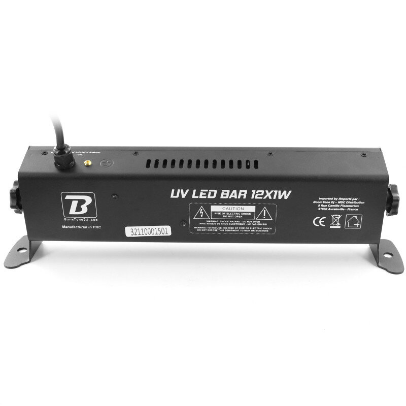 BoomTone DJ UV LED BAR 12X1W   BOOUVLEDBAR12X1W - 9