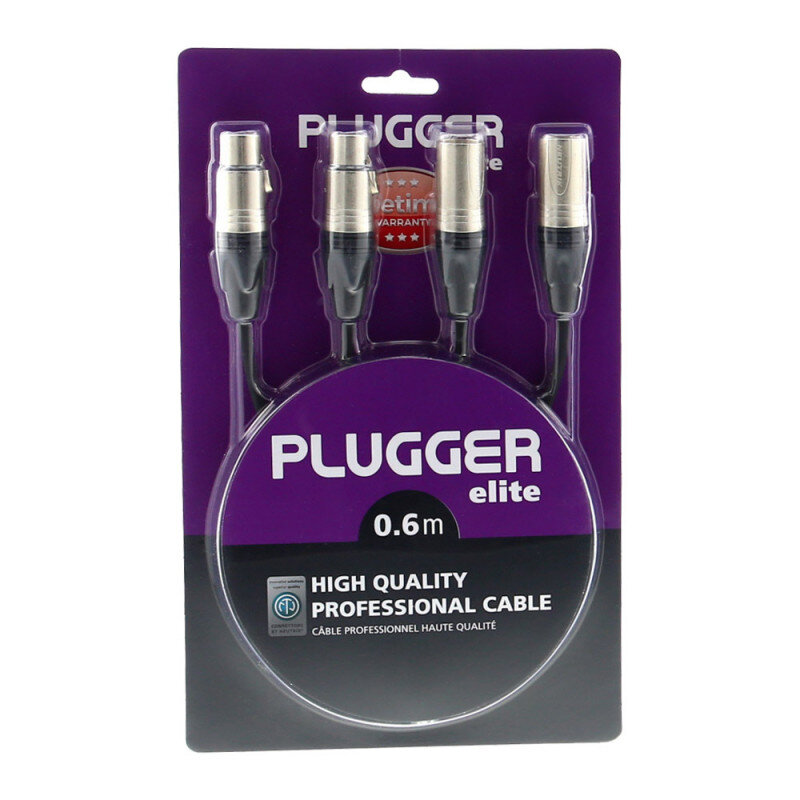 Plugger Twin Cable PLUCABBXF3XM30M60ELI   PLUCABBXF3XM30M60ELI - 1