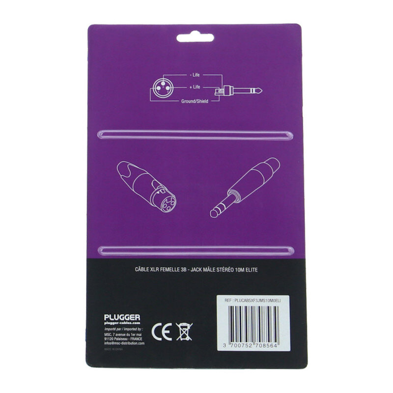 Plugger Cable PLUCABSXF3JMS15M0ELI   PLUCABSXF3JMS15M0ELI - 3