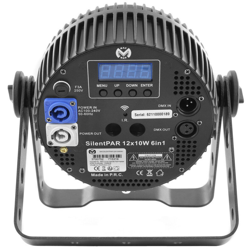 Mac Mah SilentPAR 12X10W 6IN1   MACSILENTPAR12X10W6I - 27
