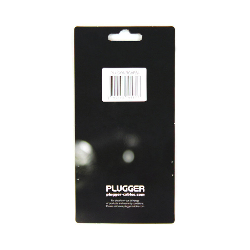 Plugger RCA Connector PLUCONRCAFBL   PLUCONRCAFBL - 2
