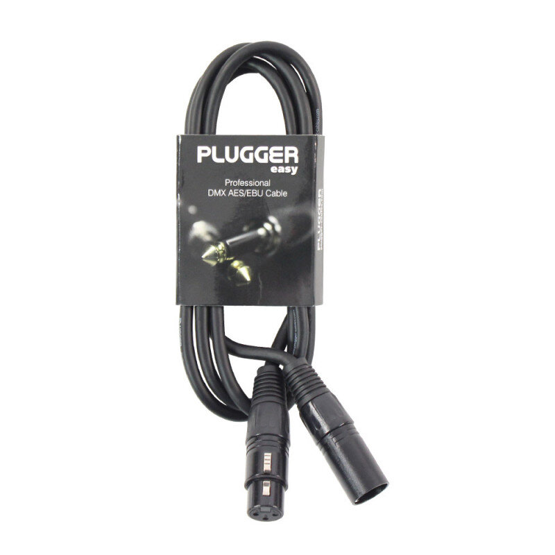 Plugger DMX XLR Cable PLUCABDXF3XM31M50EAS   PLUCABDXF3XM31M50EAS - 1