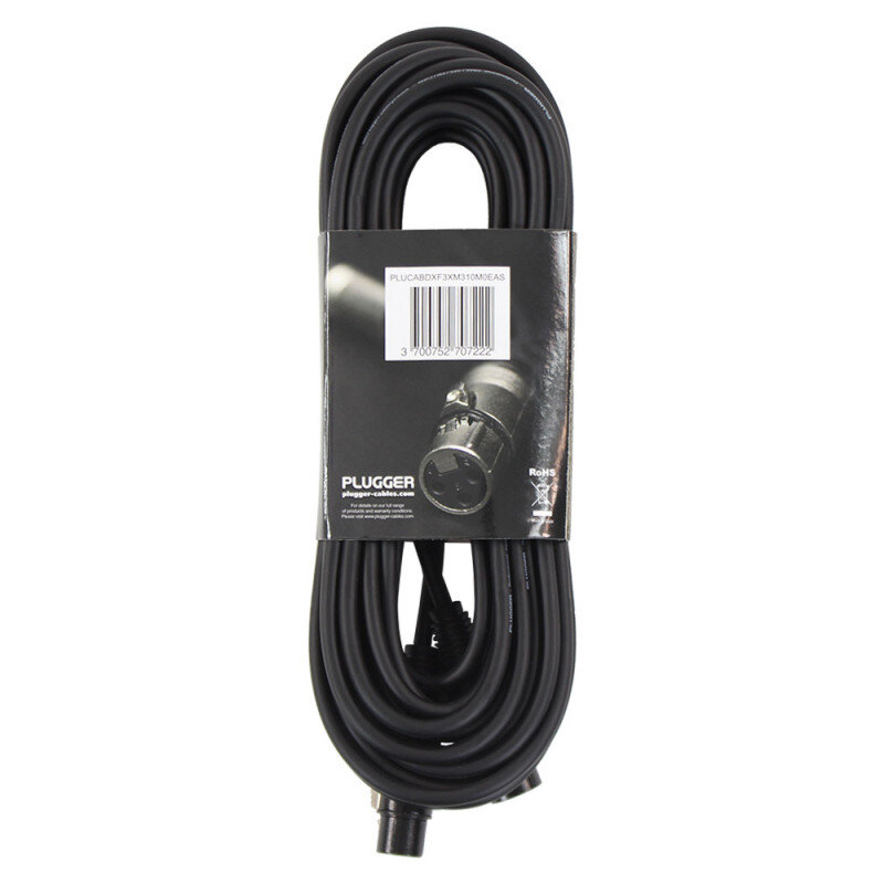 Plugger DMX XLR Cable PLUCABDXF3XM310M0EAS   PLUCABDXF3XM310M0EAS - 2