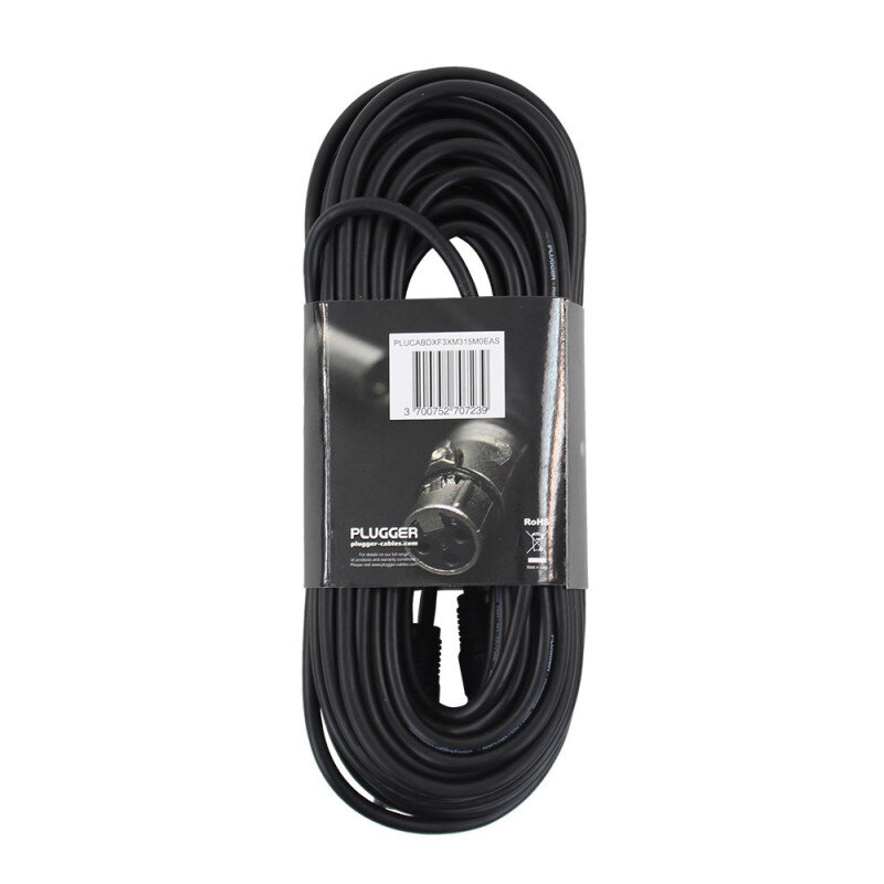 Plugger DMX XLR Cable PLUCABDXF3XM315M0EAS   PLUCABDXF3XM315M0EAS - 2