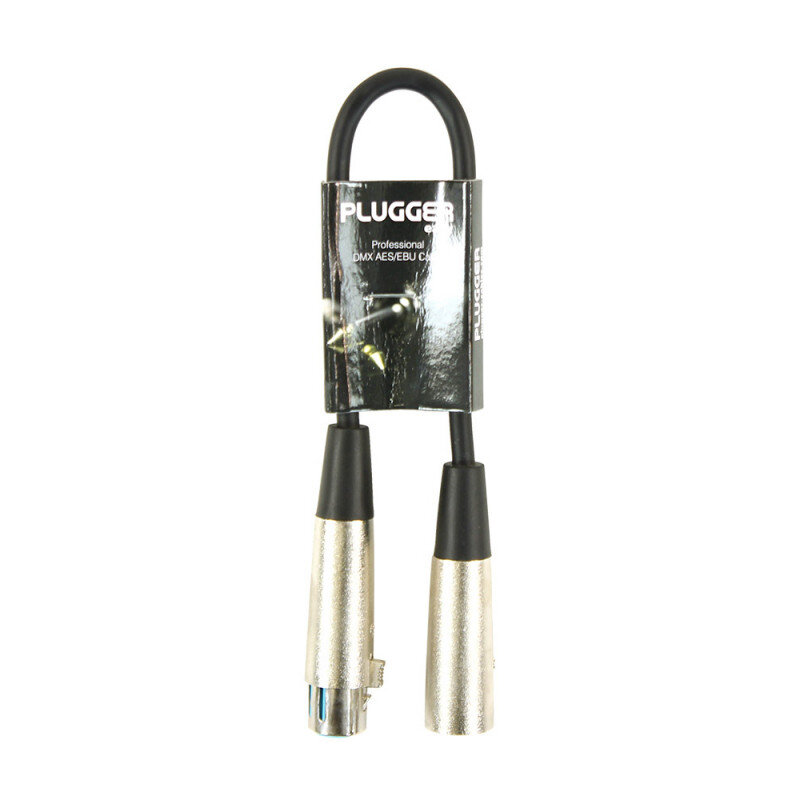 Plugger DMX XLR Cable PLUCABDXF5XM30M30EAS   PLUCABDXF5XM30M30EAS - 1