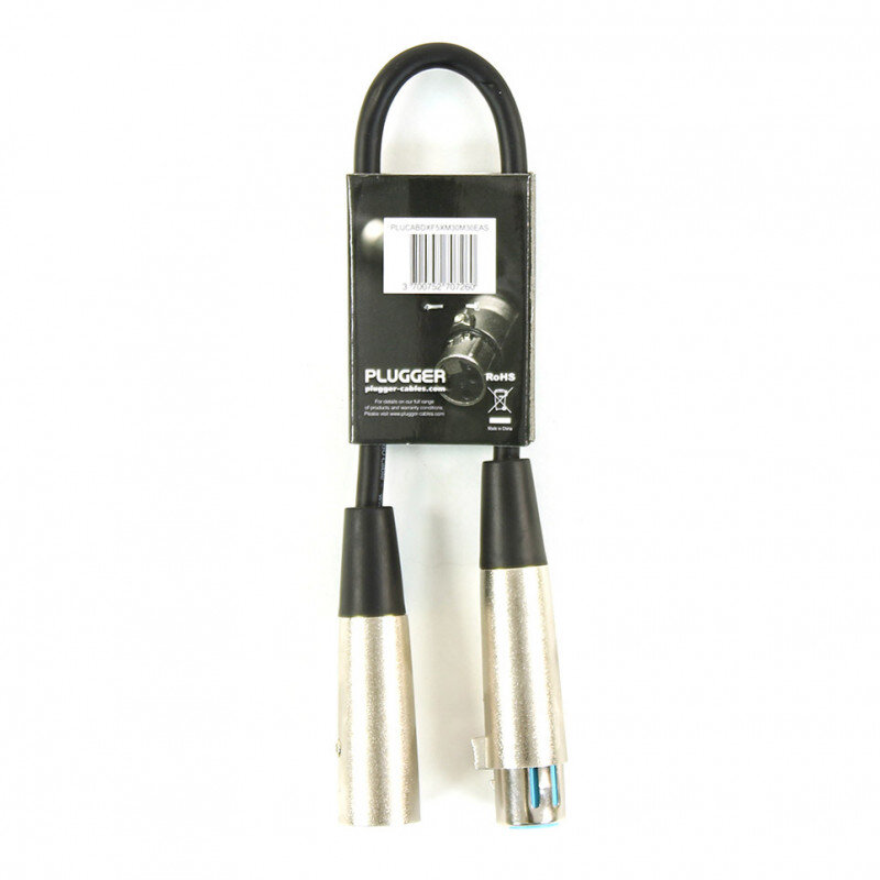 Plugger DMX XLR Cable PLUCABDXF5XM30M30EAS   PLUCABDXF5XM30M30EAS - 2