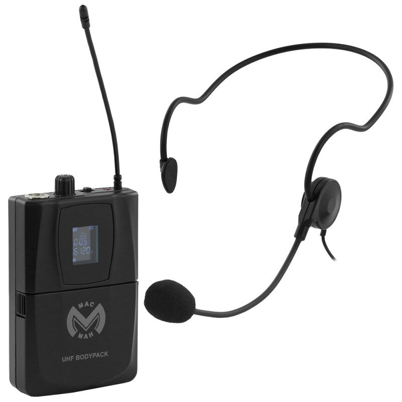Mac Mah UHF Bodypack MACUHFBODYPACK