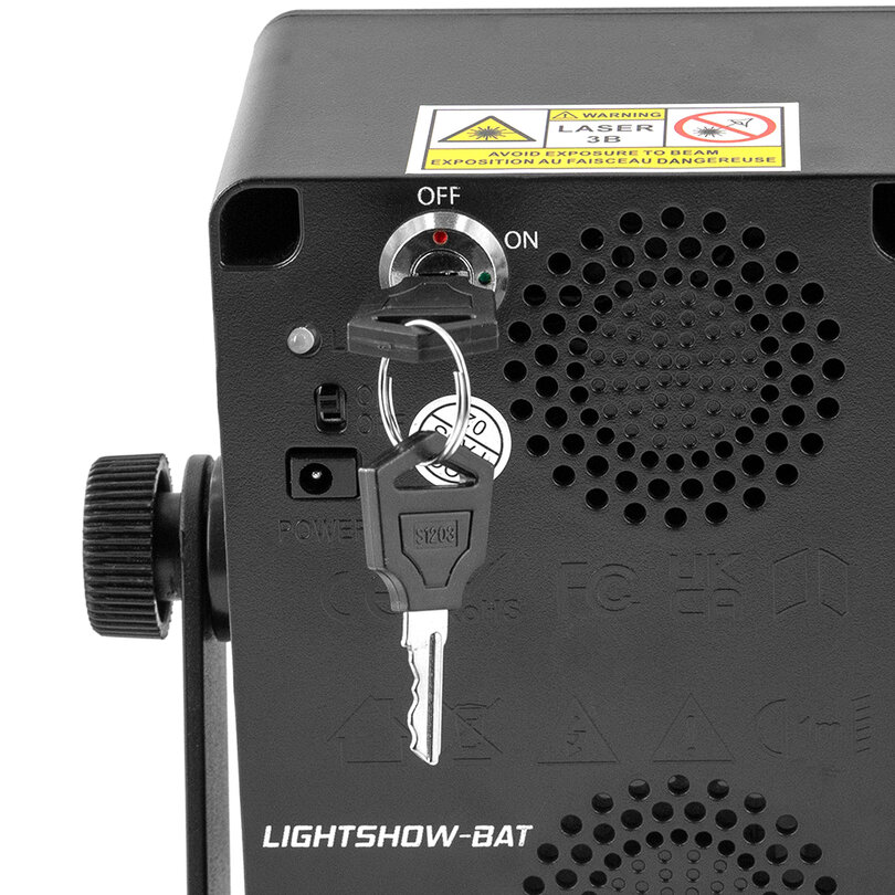 BoomTone DJ LightShow-BAT BOOLIGHTSHOWBAT - 4