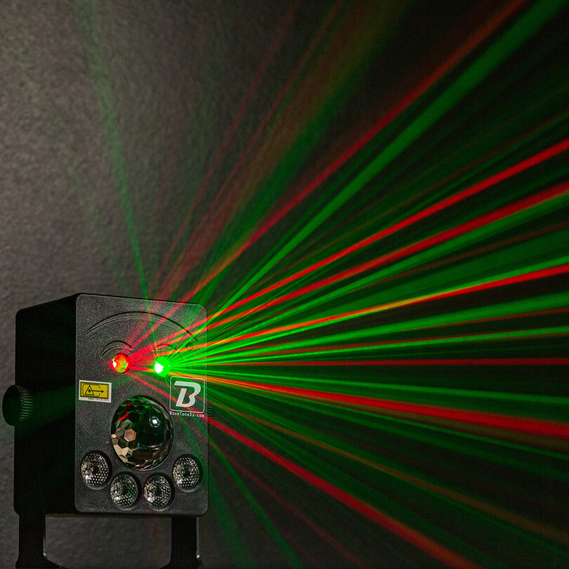 BoomTone DJ LightShow-BAT BOOLIGHTSHOWBAT - 9