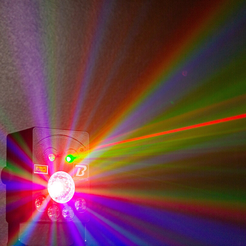 BoomTone DJ LightShow-BAT BOOLIGHTSHOWBAT - 18