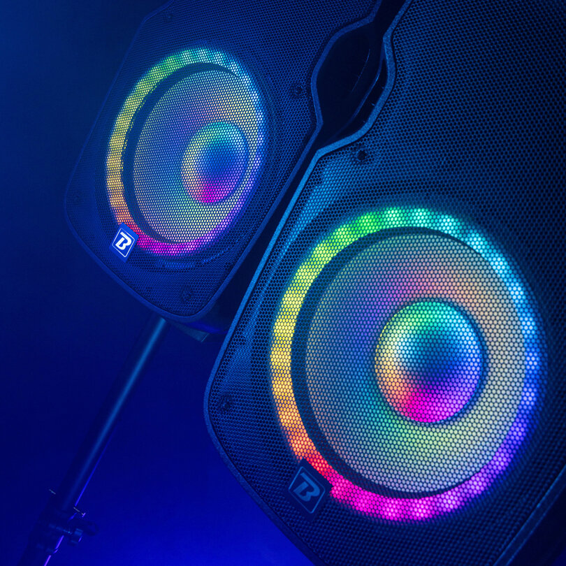 BoomTone DJ PS212A LED Set BOOPS212ALEDSET - 21