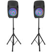 BoomTone DJ PS212A LED Set BOOPS212ALEDSET