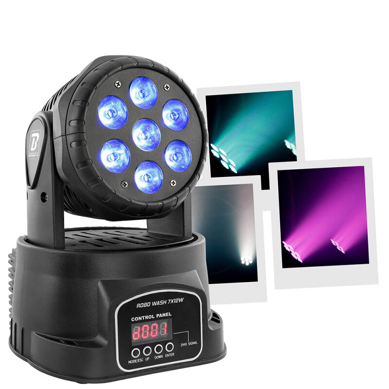 BoomTone DJ ROBO WASH 7X12W  BOOROBOWASH7X12W