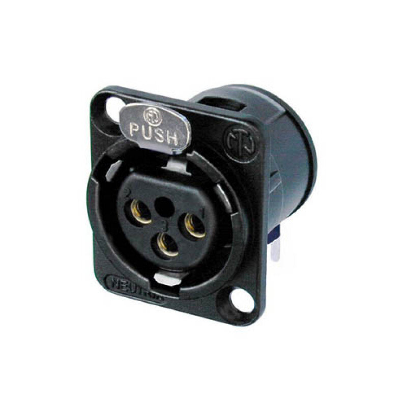 Neutrik NC3FD-H-B  NC3FD-H-B