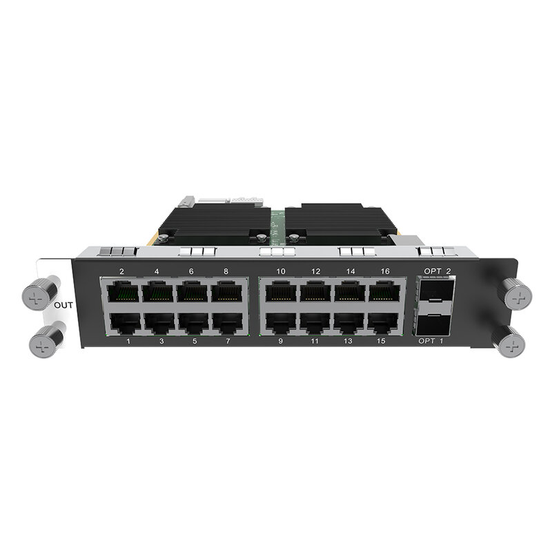 NovaStar H_16xRJ45+2xFiber sending card H_16XRJ45+2XFIBER - 1