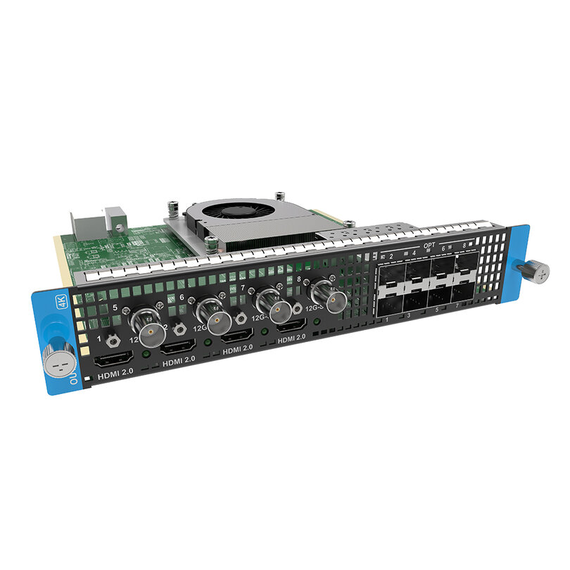 PIXELHUE Q8_HDMI2.0+12G-SDI+Fiber Output Card M04030124 - 1