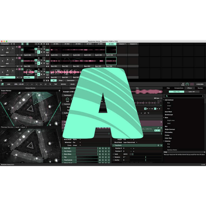 Resolume ARENA7x4 ARENA7X4