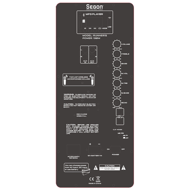 Segon Professional Audio RUNNER15 02320 - 4