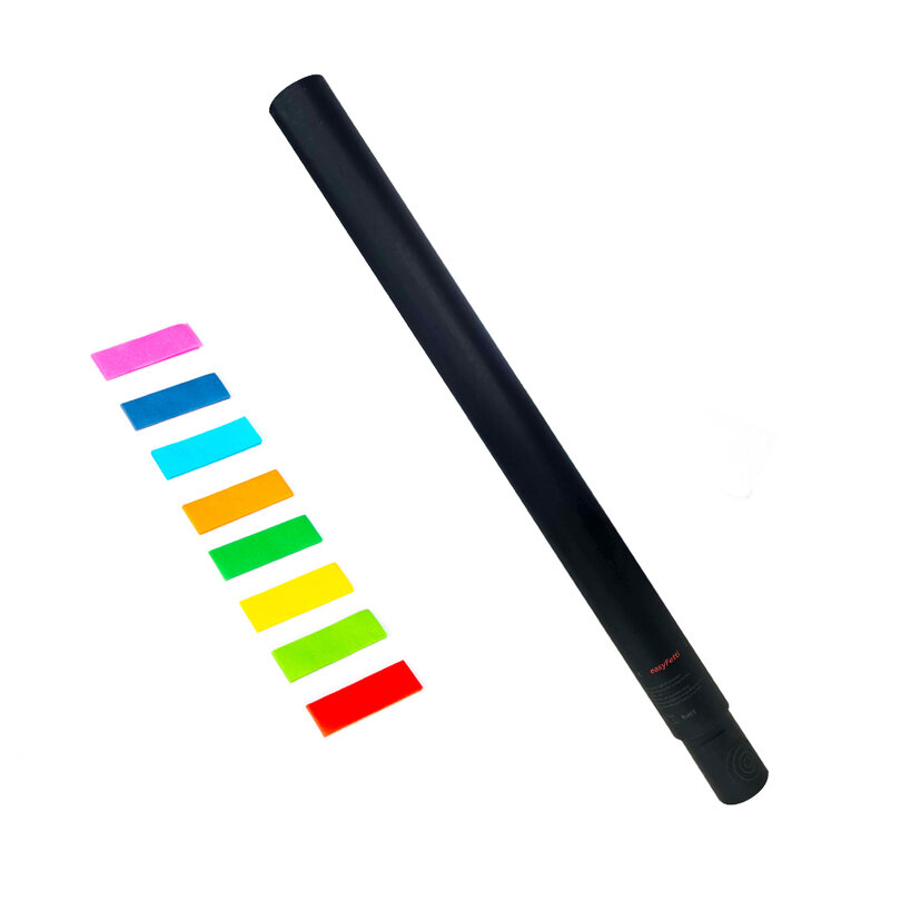SHOWVEN easyFetti cannon multicolour confetti 55*17mm EFC80X50R55X17MC