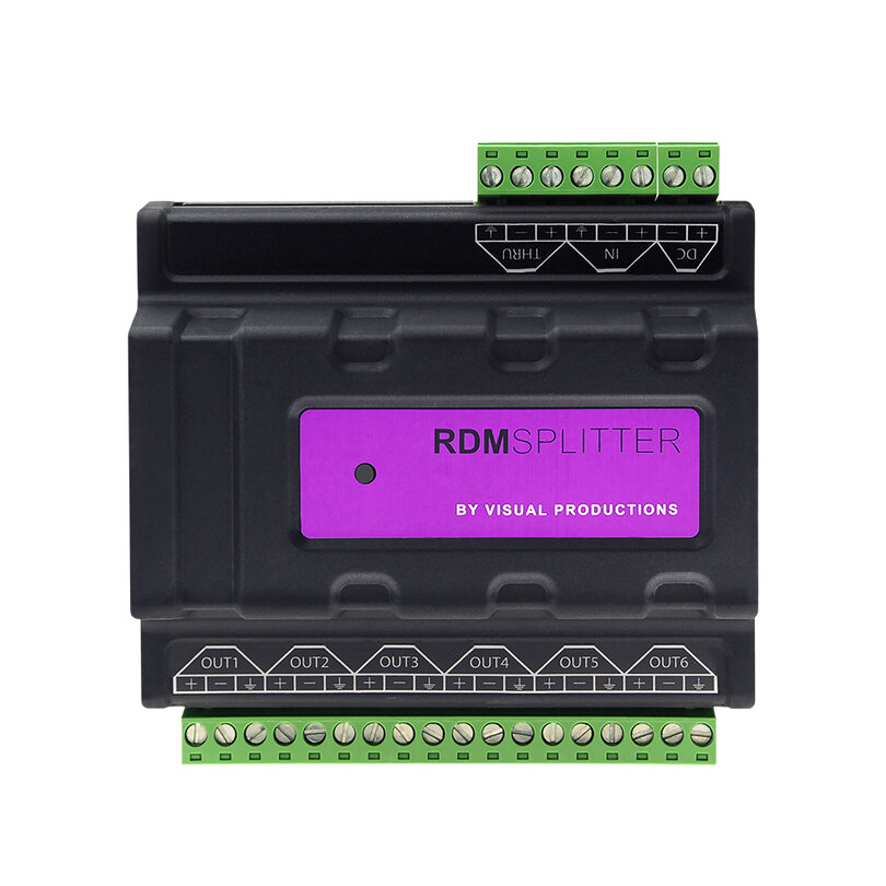 Visual Productions RdmSplitter (Terminal) DINRAIL-RDM-T - 2
