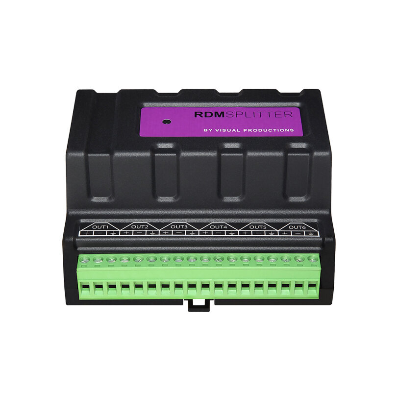 Visual Productions RdmSplitter (Terminal) DINRAIL-RDM-T - 1