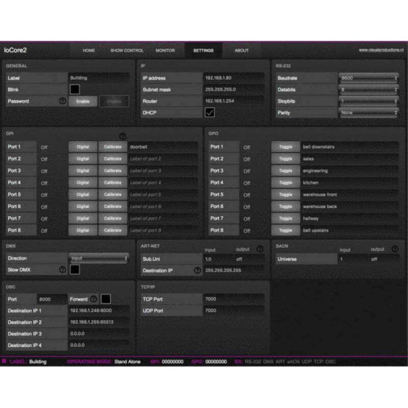 Visual Productions IoCore2 IOCORE2 - 4