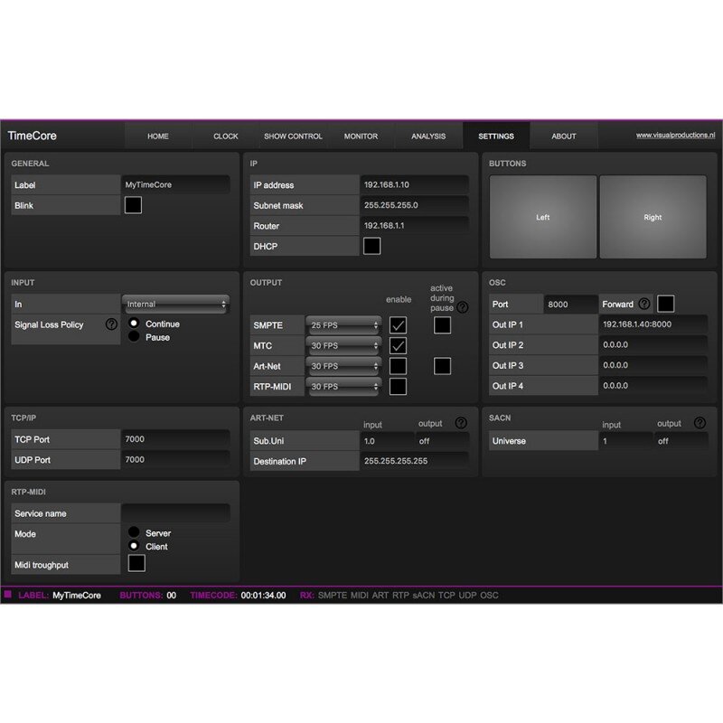 Visual Productions TimeCore TIMECORE - 6