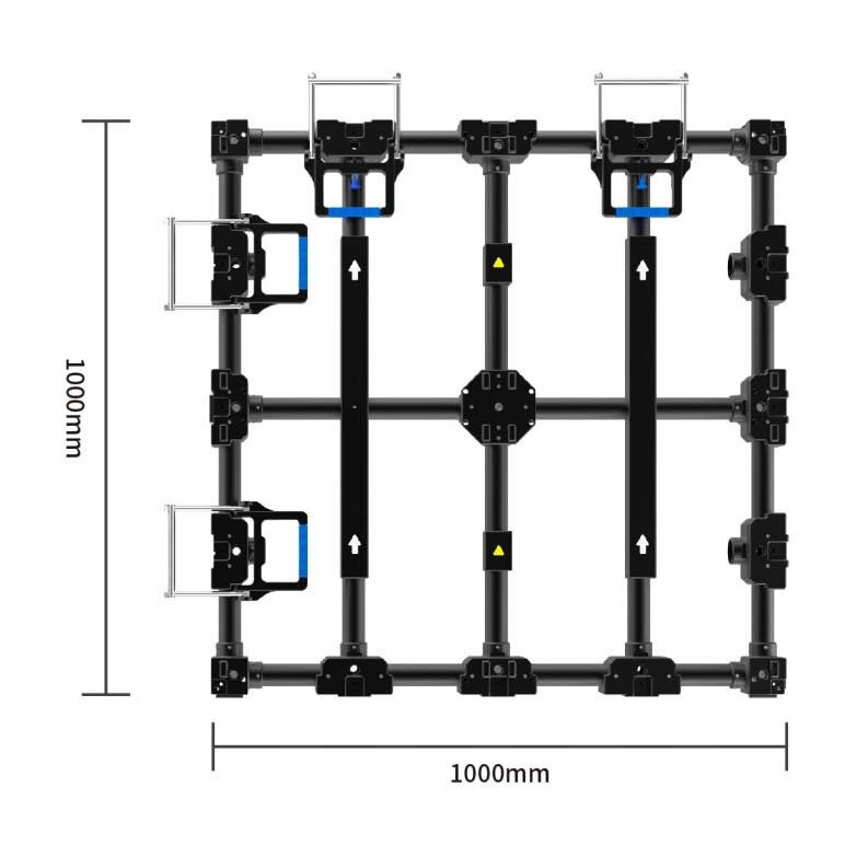 Yes Tech DANCE FLOOR FRAME 1 x 1 meters FLOORFRAME - 1
