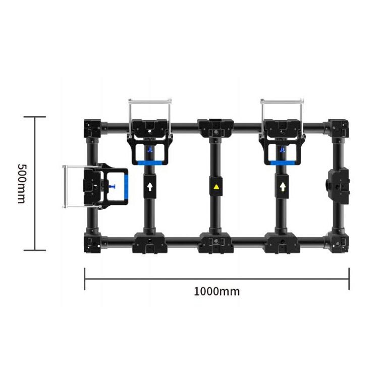 Yes Tech DANCE FLOOR FRAME 100*50 FLOORFRAME H - 1